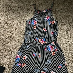 Small Floral Romper